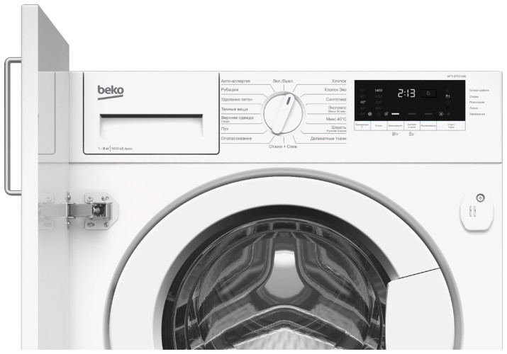 Встраиваемая стиральная машина Beko WITV 8712 XWG