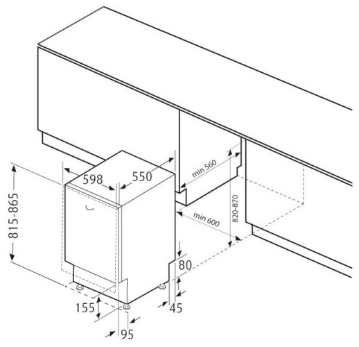 Посудомоечная машина Kronasteel Kamaya 60 BI