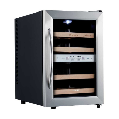 Встраиваемый винный шкаф Libhof SOD-160 silver