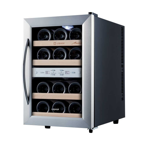 Встраиваемый винный шкаф Libhof SOD-160 silver