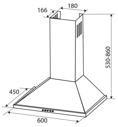 Кухонная вытяжка Zigmund&Shtain K 137.61 S