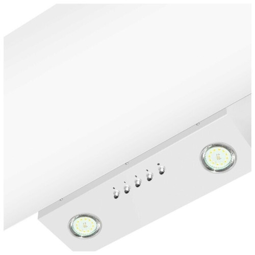 Кухонная вытяжка Maunfeld Sky Star Push 90 белое стекло