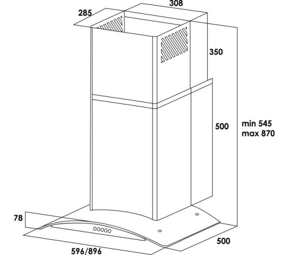 Кухонная вытяжка Schaub Lorenz SLD DS6605
