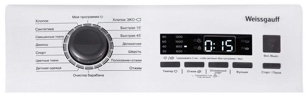 Стиральная машина Weissgauff WM 40275 TD