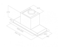 Встраиваемая вытяжка Elica HIDDEN 2.0 @ BLGL/A/60