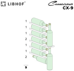 Винный шкаф Libhof CX 9 Black