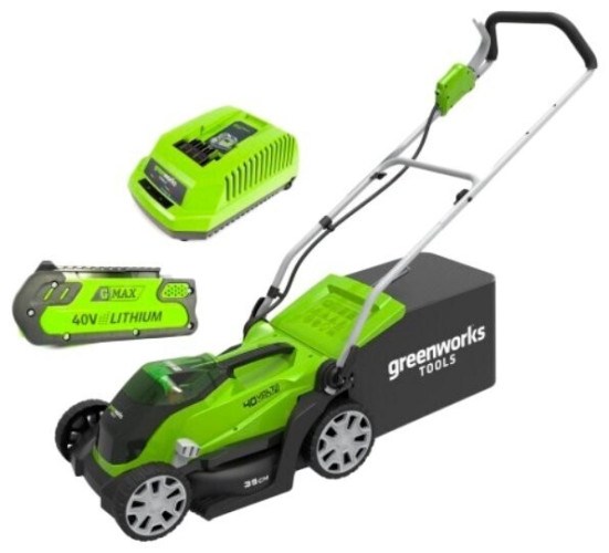 Газонокосилка электрическая greenworks 2501907ua G40LM35K2X