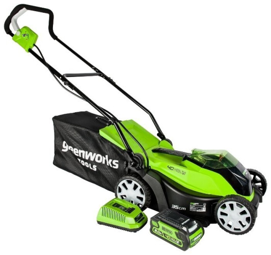 Газонокосилка электрическая greenworks 2501907ua G40LM35K2X