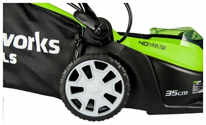 Газонокосилка электрическая greenworks 2501907ua G40LM35K2X