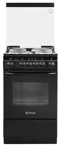 Электрическая плита DeLuxe 5004 10э кр 001 черный