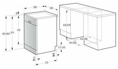 Посудомоечная машина Gorenje GS620C10W