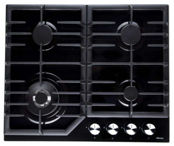 Газовая варочная панель Konigin Blaze 604 BKGW