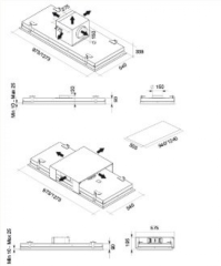 Островная вытяжка Falmec Stella Is. 120 White CSMI20.E0P2 ZZZB400F