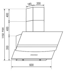 Кухонная вытяжка Rainford RCH-3635