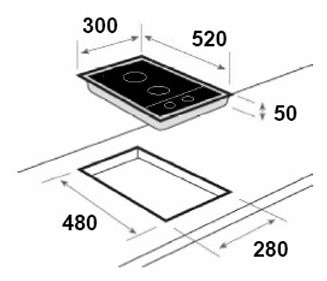 Газовая варочная панель Teka VT.2 2G