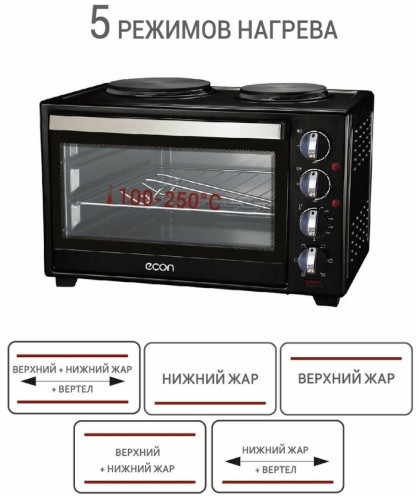 Мини-печь Econ ECO-GP3221MO