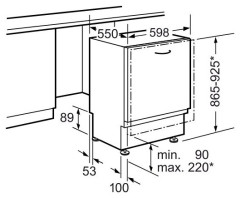 Посудомоечная машина Neff S 52M65 X4