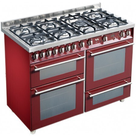 Комбинированная плита Lofra P126SMFE+MF/2Ci бордовый