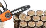 Аккумуляторная цепная пила Worx WG322E.9