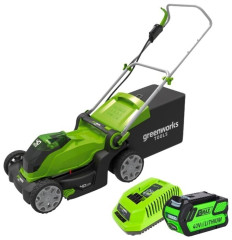 Газонокосилка электрическая greenworks 2504707VB G40LM40K4