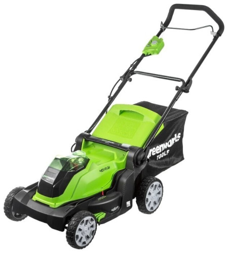 Газонокосилка электрическая greenworks 2504707VB G40LM40K4