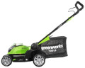 Газонокосилка электрическая greenworks 2504707VB G40LM40K4