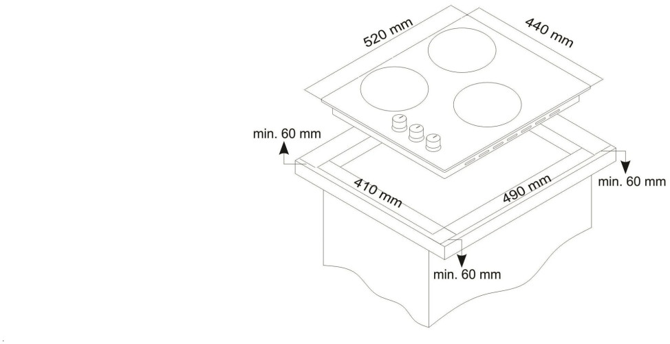 Электрическая варочная панель Simfer H 45D13 V011