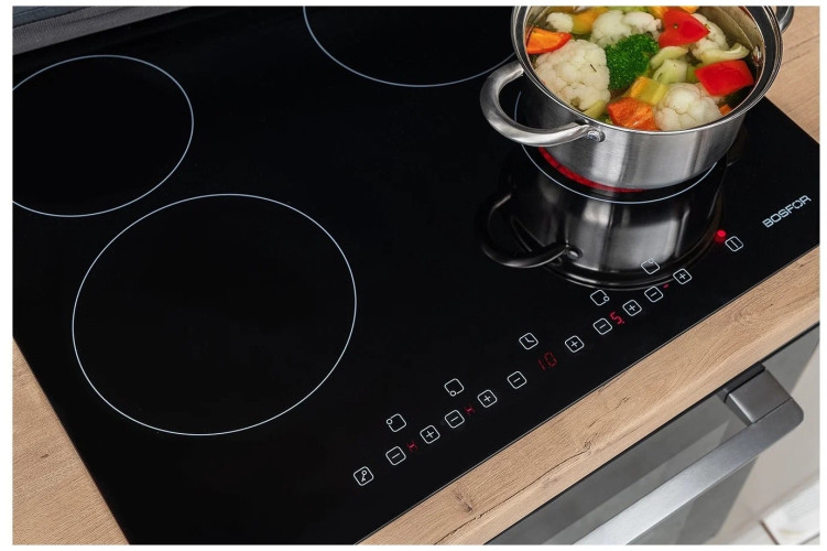 Электрическая варочная панель BOSFOR EH 6040 BG