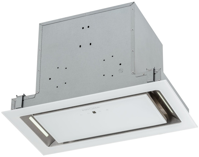 Встраиваемая вытяжка Krona Selina 600 Glass White S