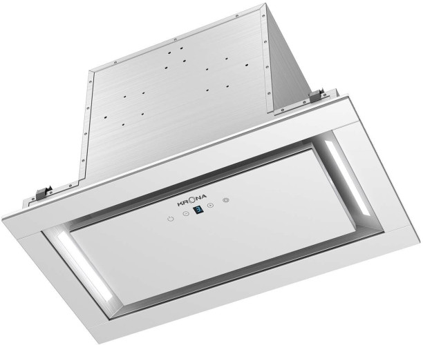 Встраиваемая вытяжка Krona Selina 600 Glass White S