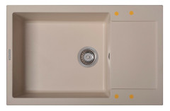 Кухонная мойка Zigmund &amp; Shtain Rechteck 780.490 молодое шампанское