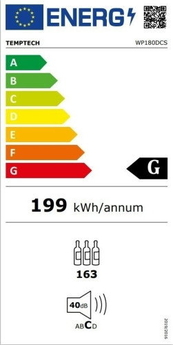Винный шкаф Temptech WP180DCS