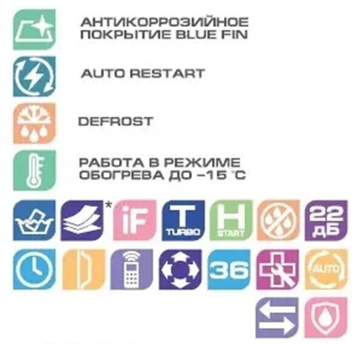 Сплит-система Centek CT-65Q09 WiFi