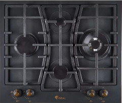 Газовая варочная панель Ideal 35227N черный