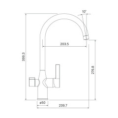 Смеситель для кухни Iddis Pure PURSBFJi05