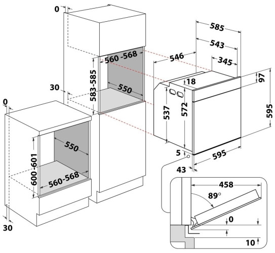 Электрический духовой шкаф Hotpoint-Ariston FIT 801 H OW HA