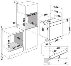 Электрический духовой шкаф Hotpoint-Ariston FIT 801 H OW HA