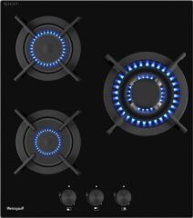 Газовая варочная панель Weissgauff HGG 451 BGV Nano Glass 437 041