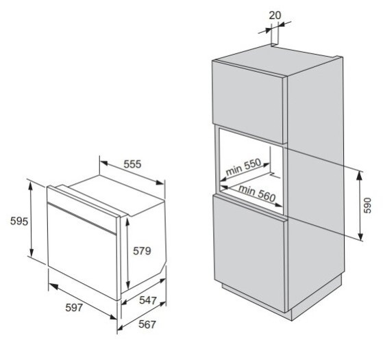 Электрический духовой шкаф Gorenje BO 735 E11 XK-2