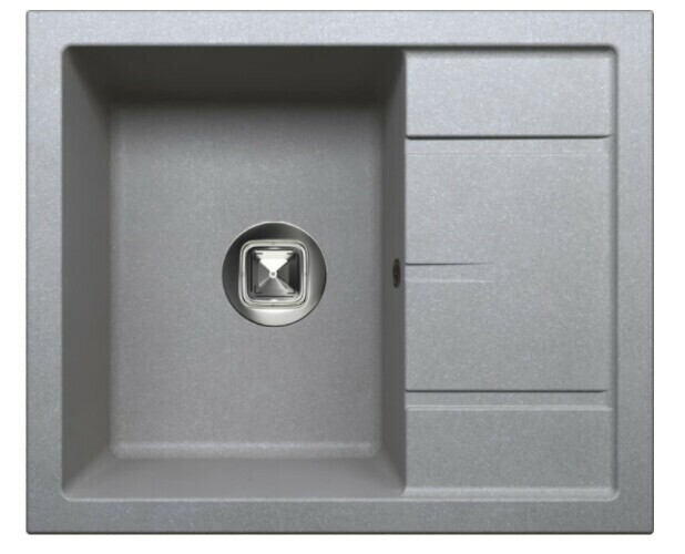 Кухонная мойка Tolero R-107-701 серый
