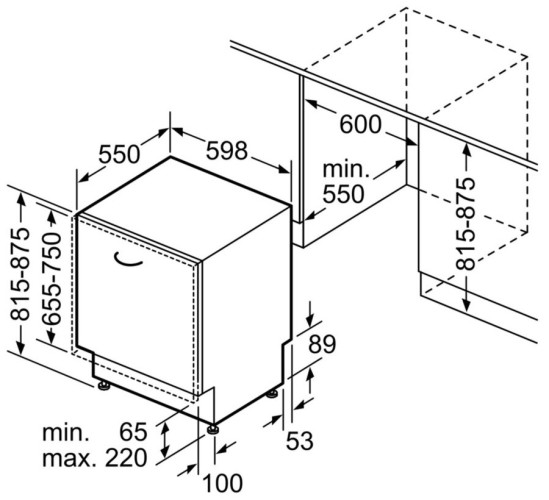 Посудомоечная машина Bosch SME 68TX06