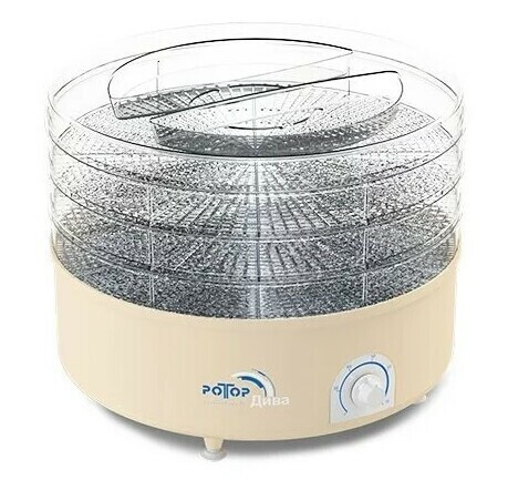 Сушилка для овощей Ротор Дива СШ-007 3 решеток гофротара