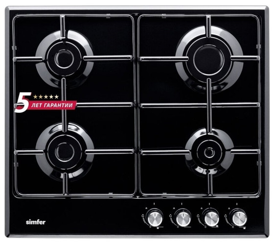 Газовая варочная панель Simfer H 60V40 B470