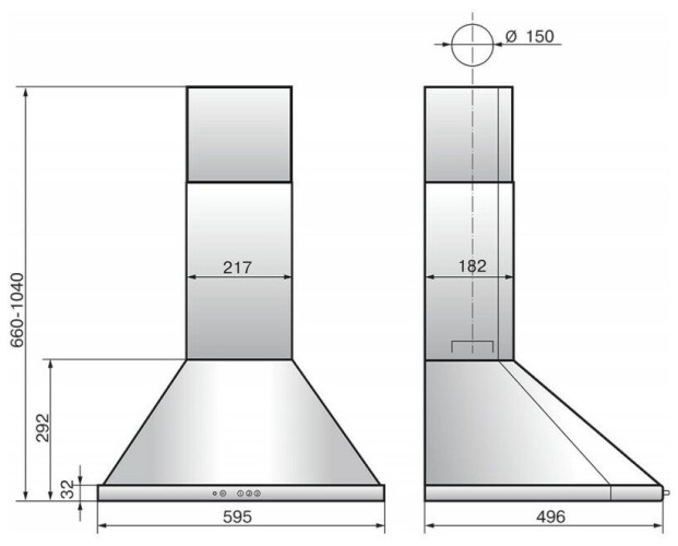 Кухонная вытяжка Elikor Сигма 60П 650 К3Д антрацит бронза