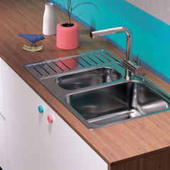 Кухонная мойка Omoikiri Sagami 79-2-IN нерж.сталь 4993733