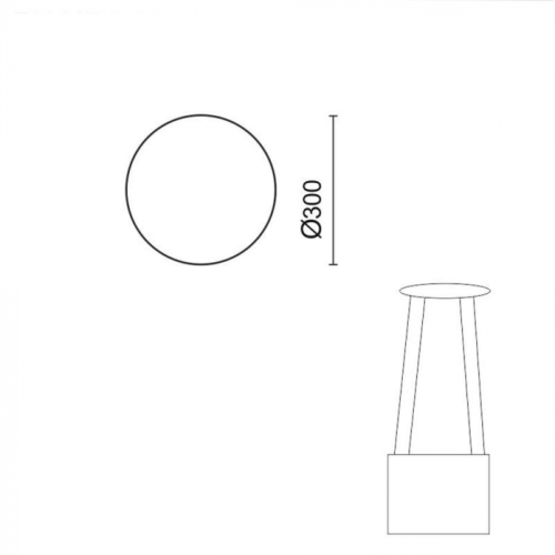Островная вытяжка Falmec Twister E.Ion IS. Black 45 CEWI45.E0P6 ZZZN441F