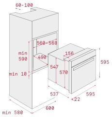 Электрический духовой шкаф Teka HSB 610 WH
