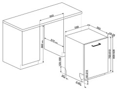 Посудомоечная машина Smeg STL66337L