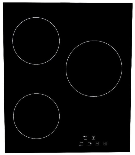 Электрическая варочная панель Leran EH 4331 BG