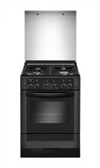 Газовая плита GEFEST ПГ 6300-02 0346 черный стеклянная крышка